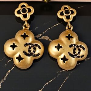 Gold Charm Earrings